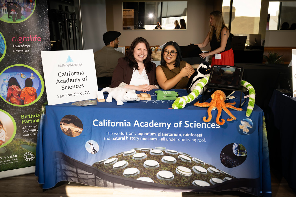 Sponsor booth at All Things Meetings Oakland