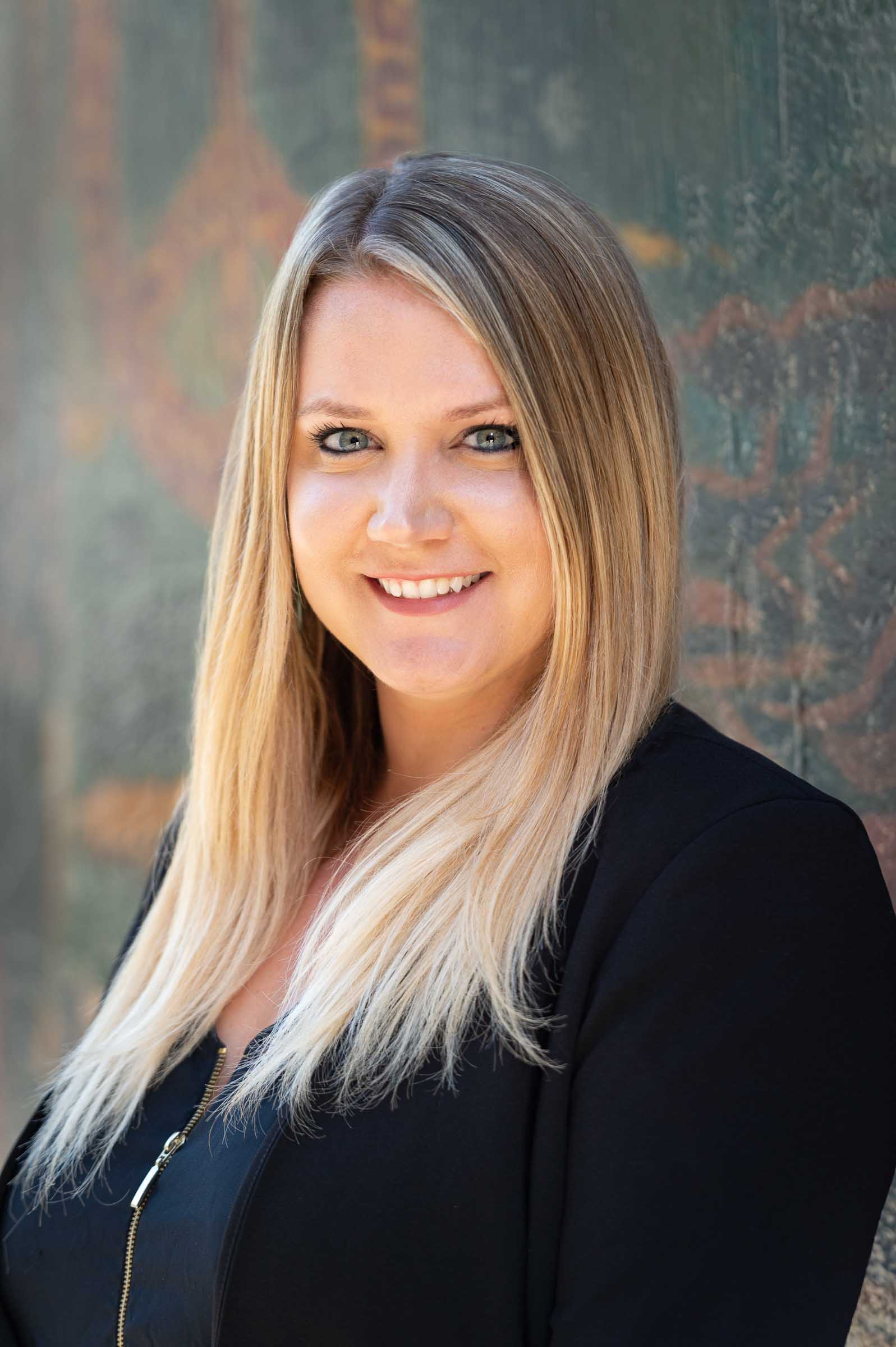 Professional headshot of woman executive